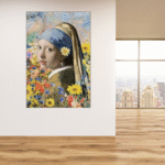 Das Mädchen mit dem Perlenohrring (Jan Vermeer / Flower Edition)